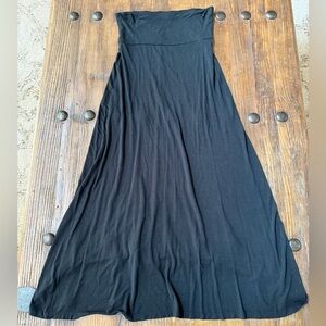 URBAN K Womens Basic Foldable High Waist Regular maxi skirt Medium